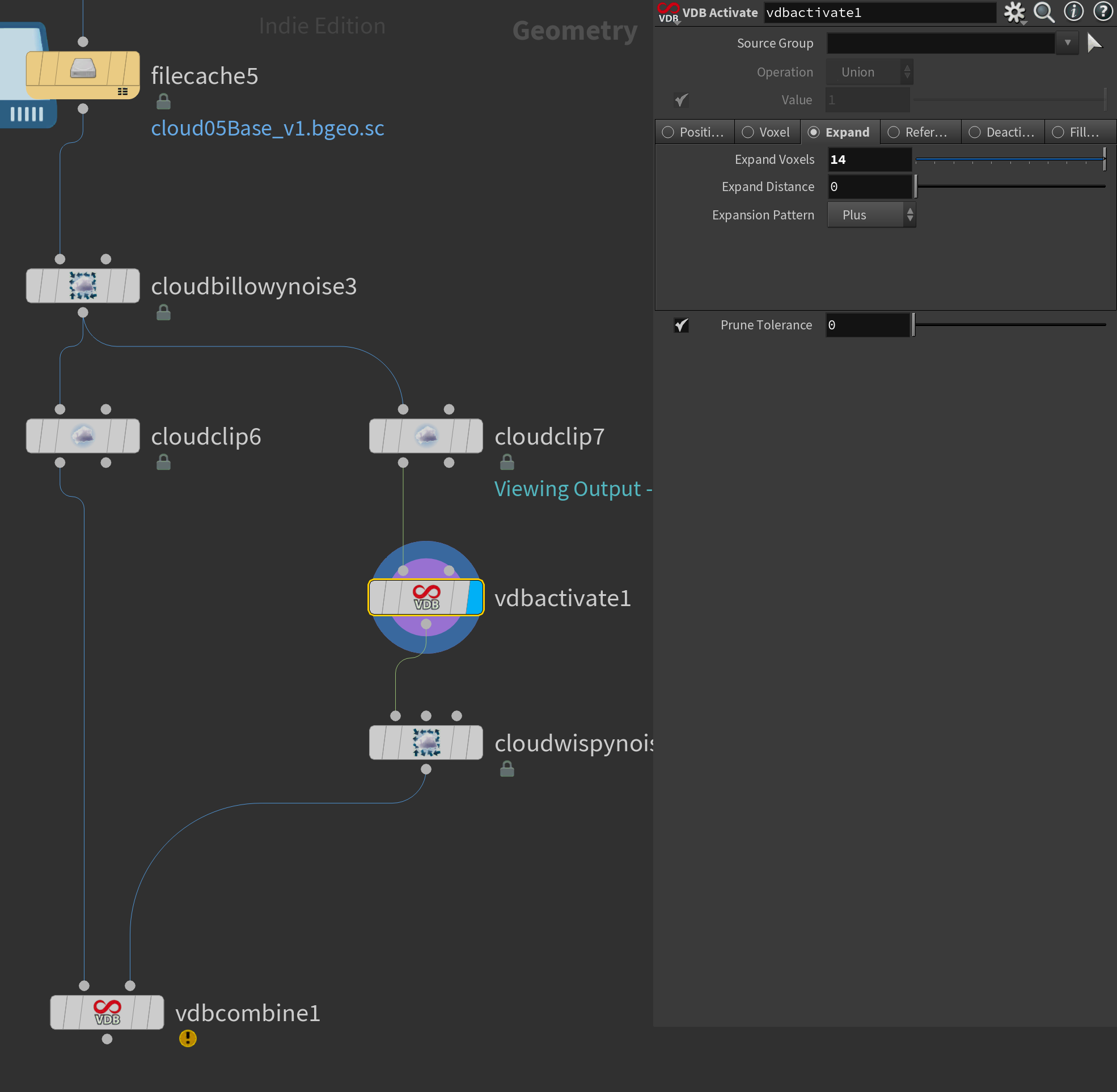 Thunder Clouds in Houdini 20