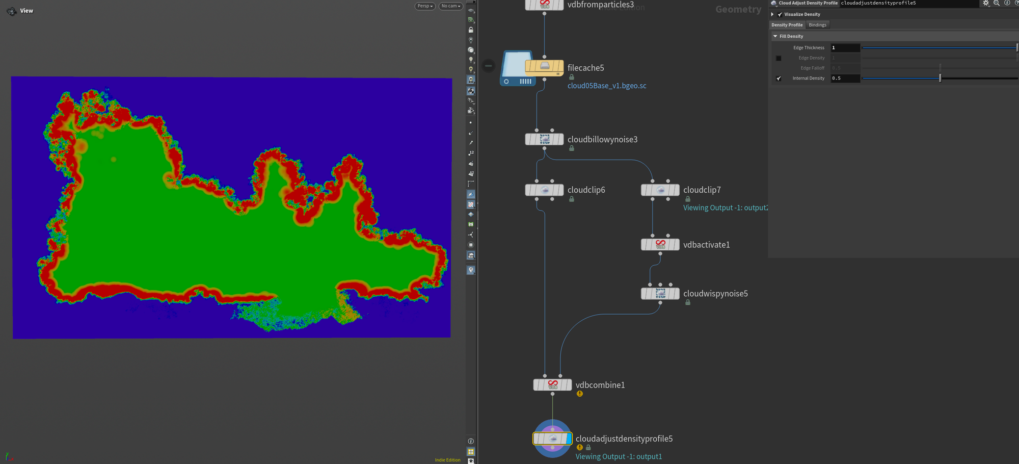 Thunder Clouds in Houdini 20