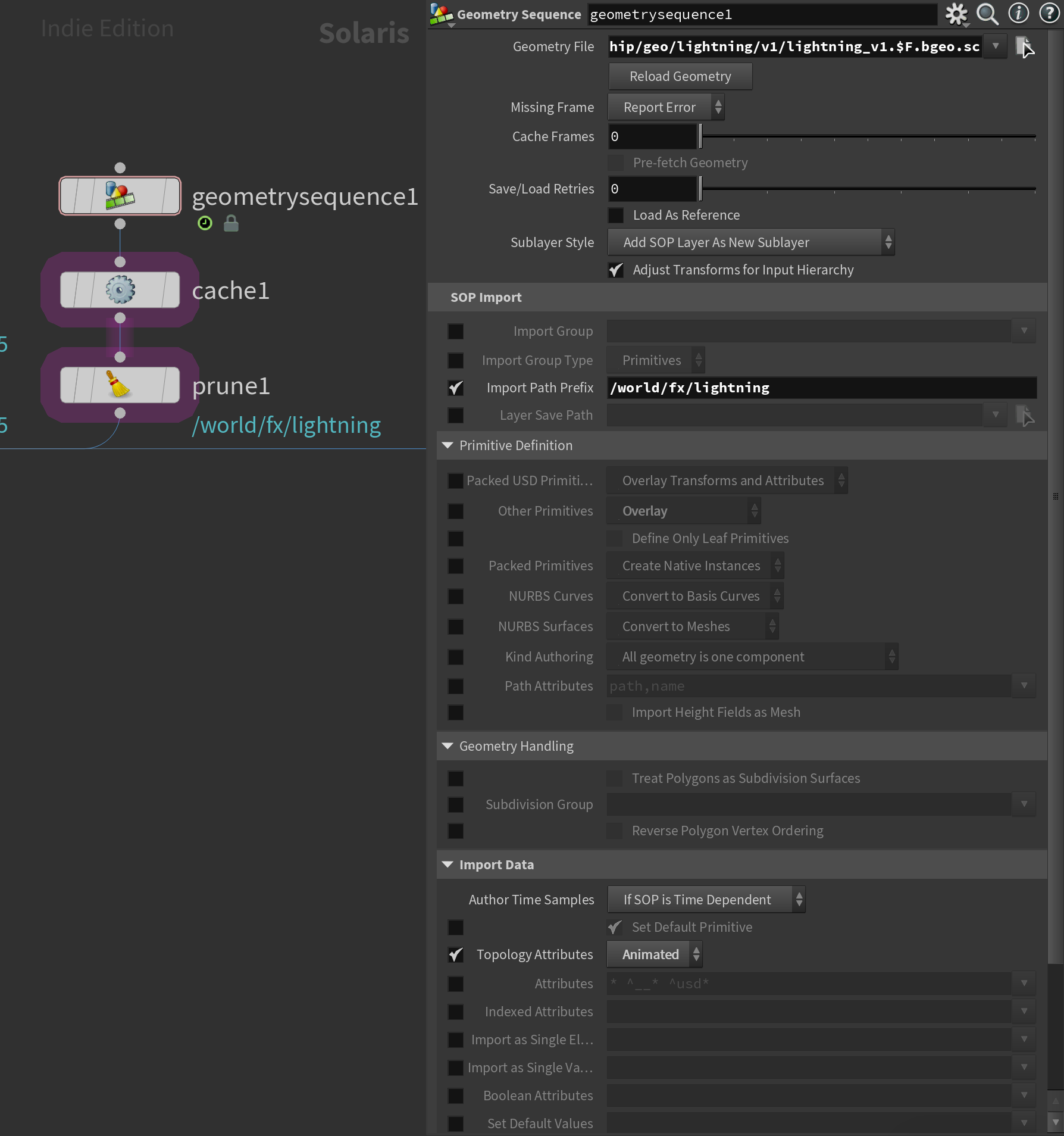 Thunder Clouds in Houdini 20