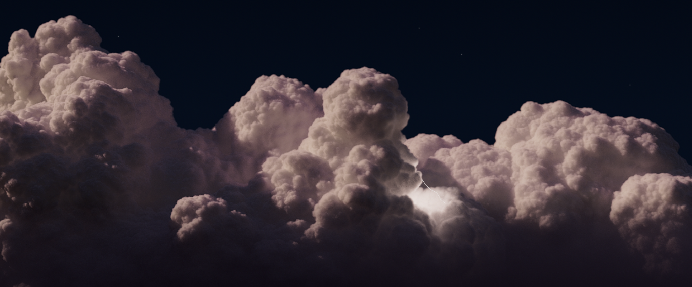 Thunder Clouds in Houdini 20