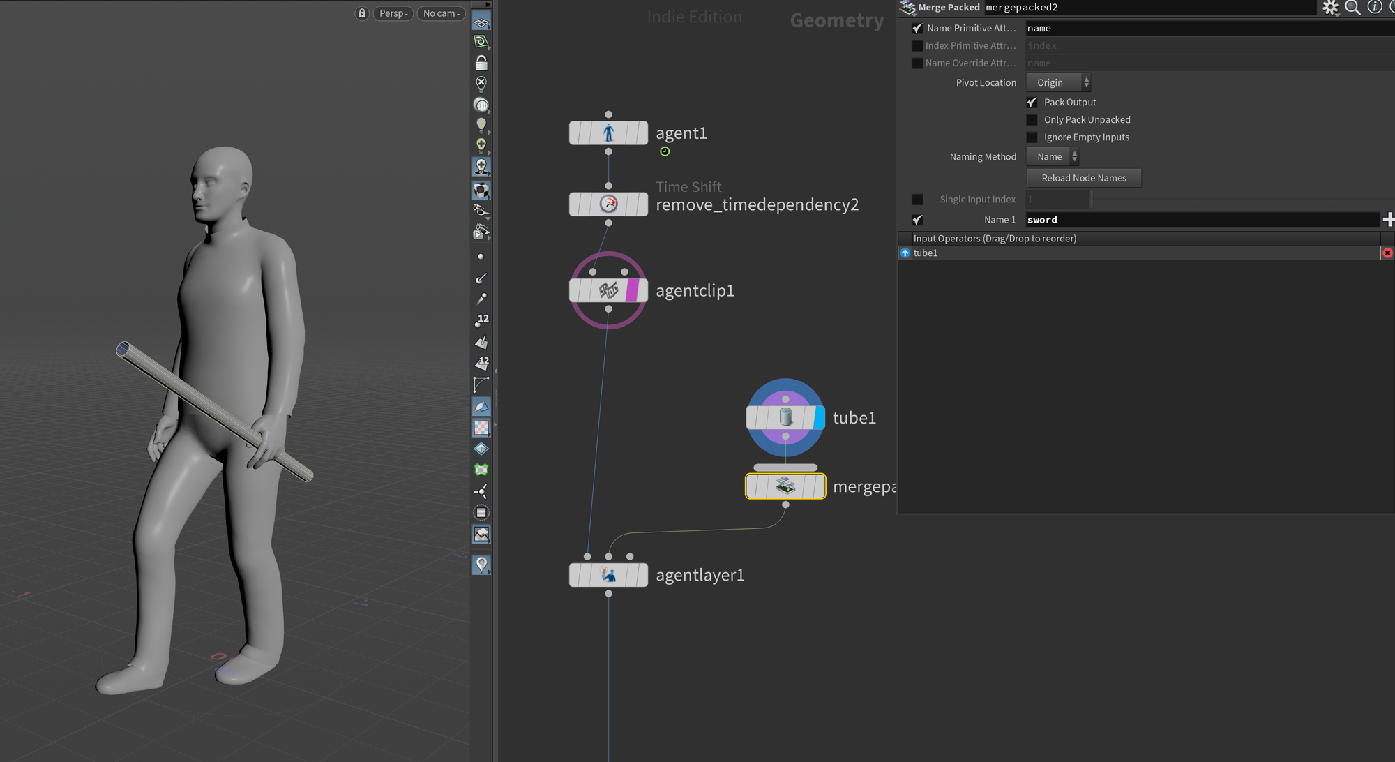 Rapid Crowd Generation in Houdini 20 (+Agents in USD)