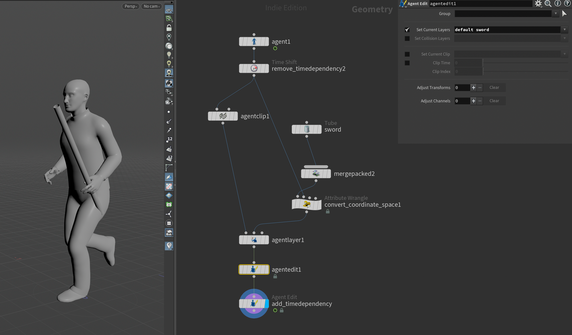 Rapid Crowd Generation in Houdini 20 (+Agents in USD)